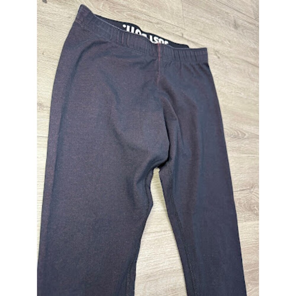 Nike Black Red Tone Leggings Just Do It Waistband Size S - Picture 3 of 5